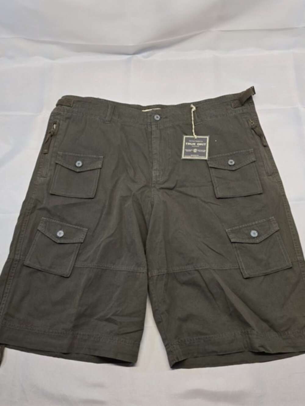 True Grit Chino‎ 6 pocket Mens Shorts Size 40x13
